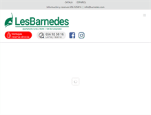 Tablet Screenshot of barnedes.com